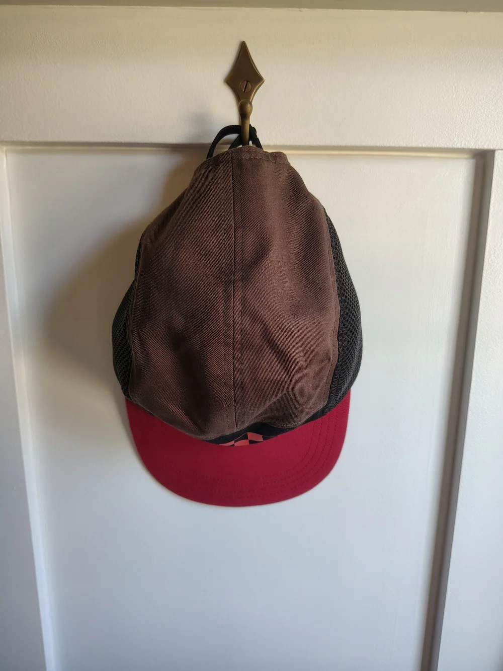 Harley-Davidson Red & Brown Checker Cap